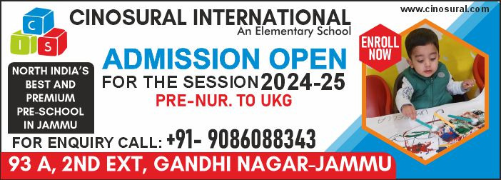 Cinosural International An Elementry School Jammu